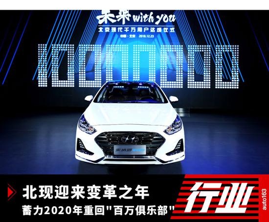 北现迎来变革之年 蓄力2020年重回百万俱乐部